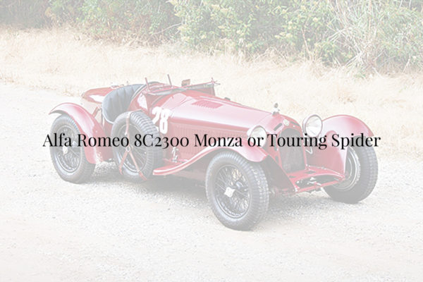 Alfa Romeo 8C 2300