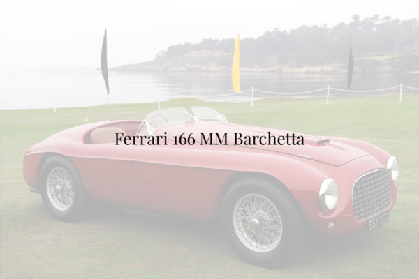 Ferrari 166MM Barchetta