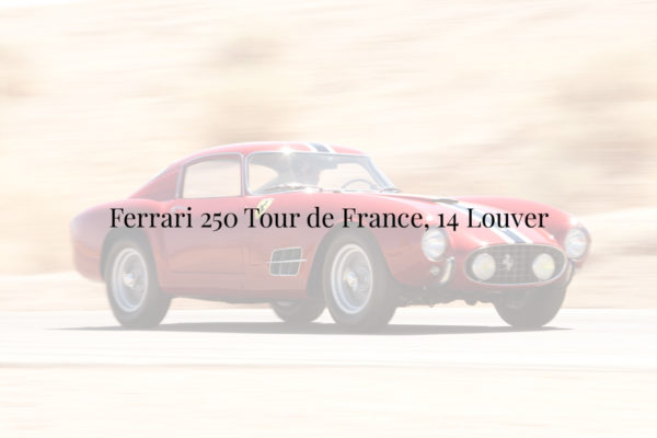Ferrari 250 Tour de France