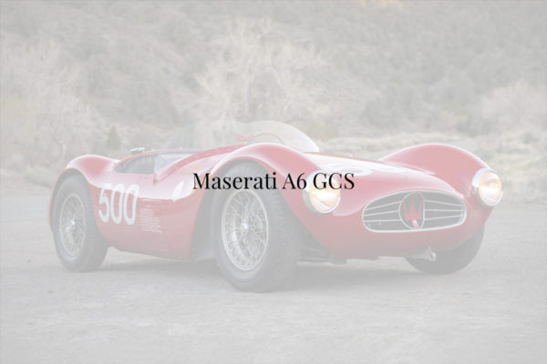 Maserati A6 GCS