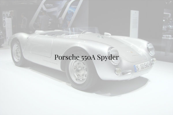 Porsche 550 A Spyder